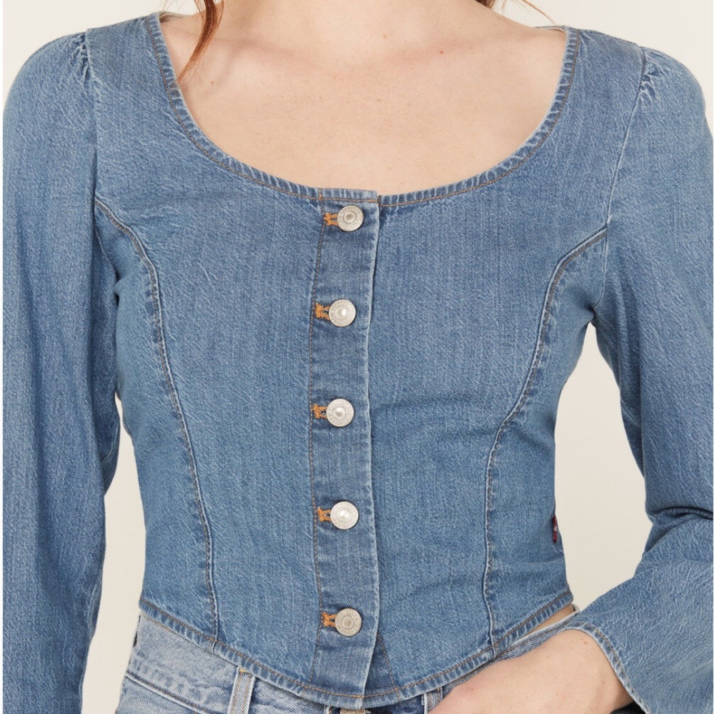 Levi's Denim Shirt - Picture 2 of 9